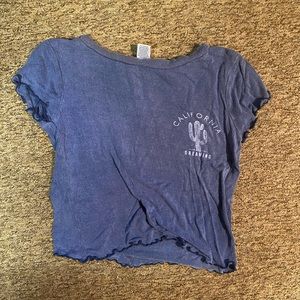 California dreaming cropped t shirt!